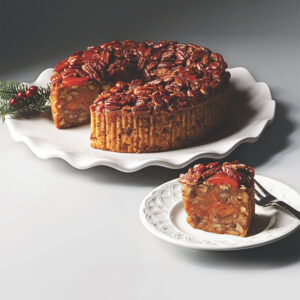 Pastel Chabacano con Nuez